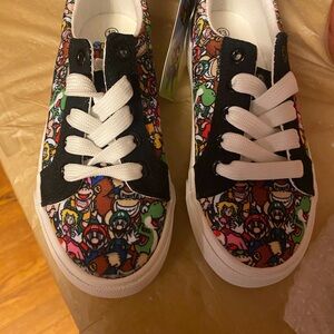 Nintendo Kids Sneakers- Super Mario